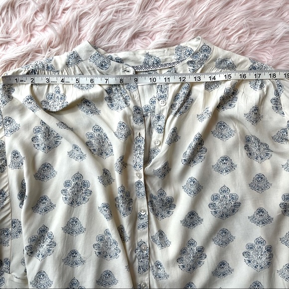 NEW - BISHOP + YOUNG Cream Pascal Dolman Sleeve Top - Size Medium - Picture 5 of 7